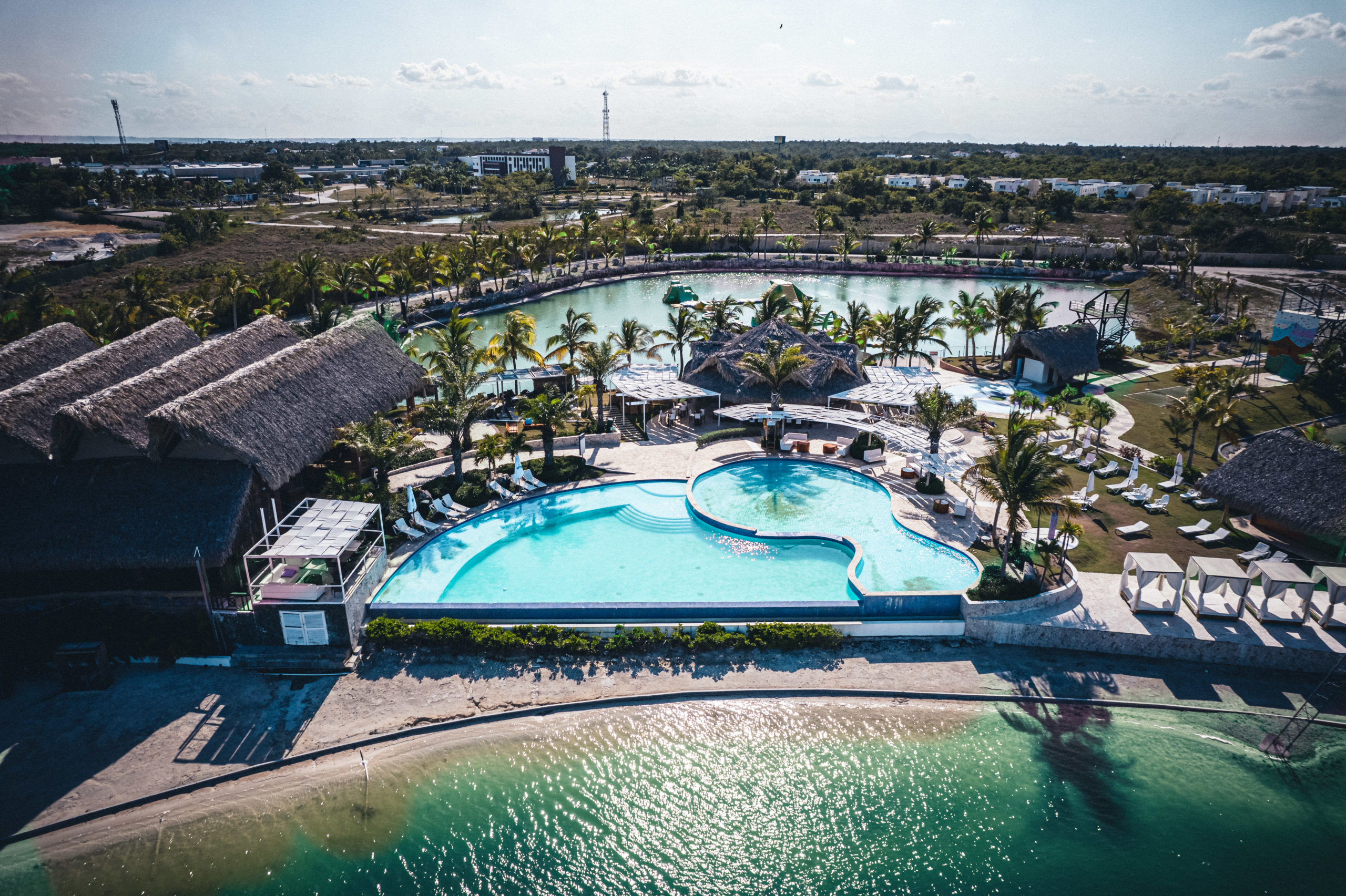 Vista aérea de Caribbean Lake Park